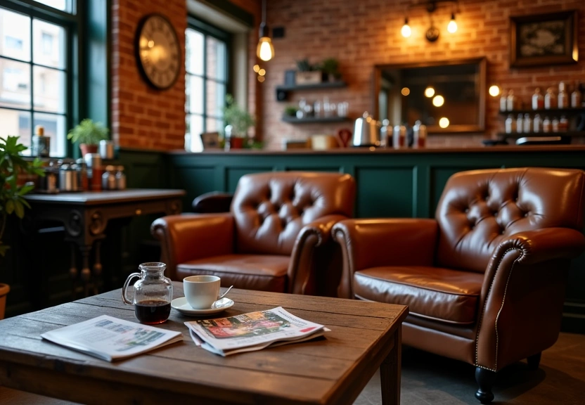 Cozy waiting area